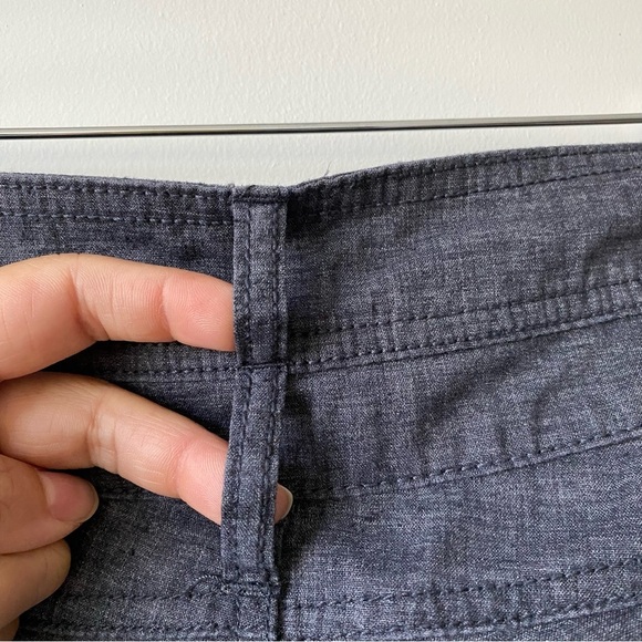 PrAna Lizbeth Hemp Blend Capri Pants in Coal Size 8 - Picture 10 of 14